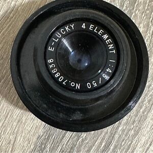 E-Lucky 4 Element 50mm f/4.5 Lens With‎ Case
